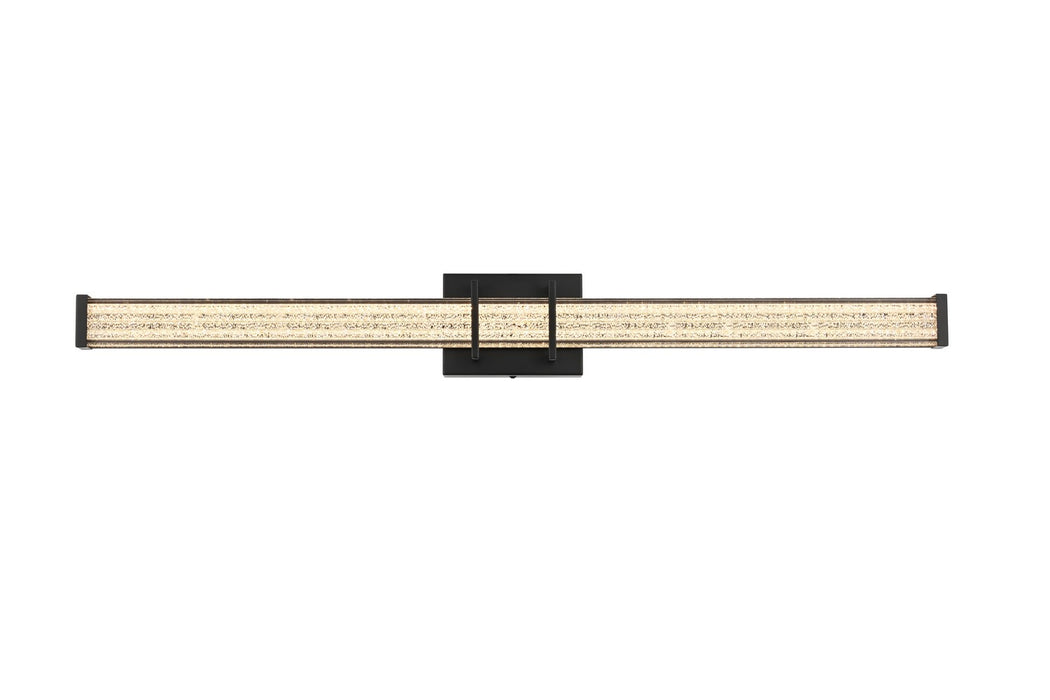 Elegant Lighting - LD302W36BK - LED Wall Sconce - Ivaan - Black