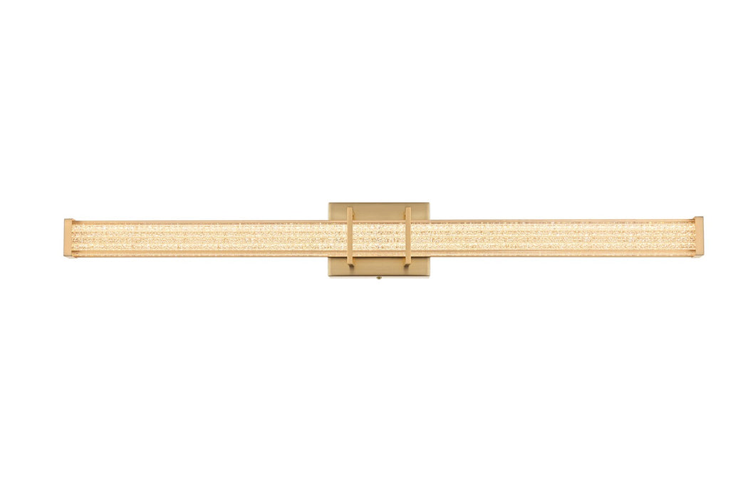 Elegant Lighting - LD302W36SG - LED Wall Sconce - Ivaan - Satin Gold