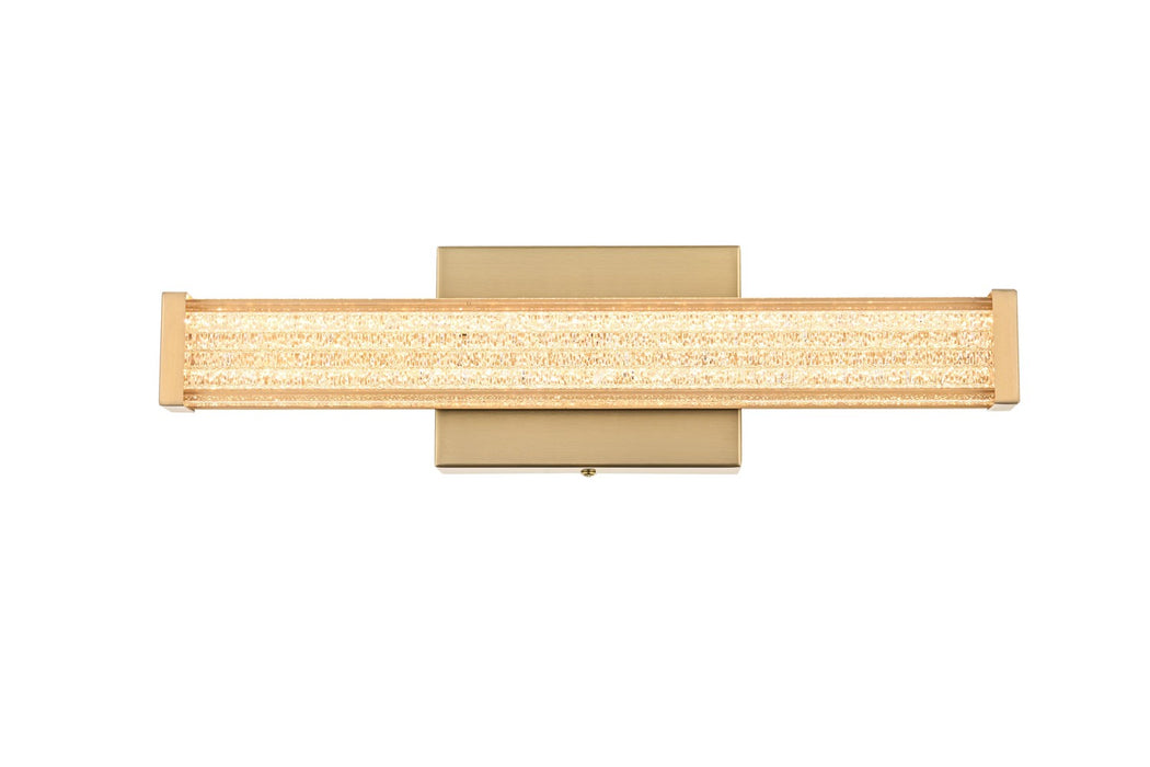 Elegant Lighting - LD303W16SG - LED Wall Sconce - Jaxx - Satin Gold