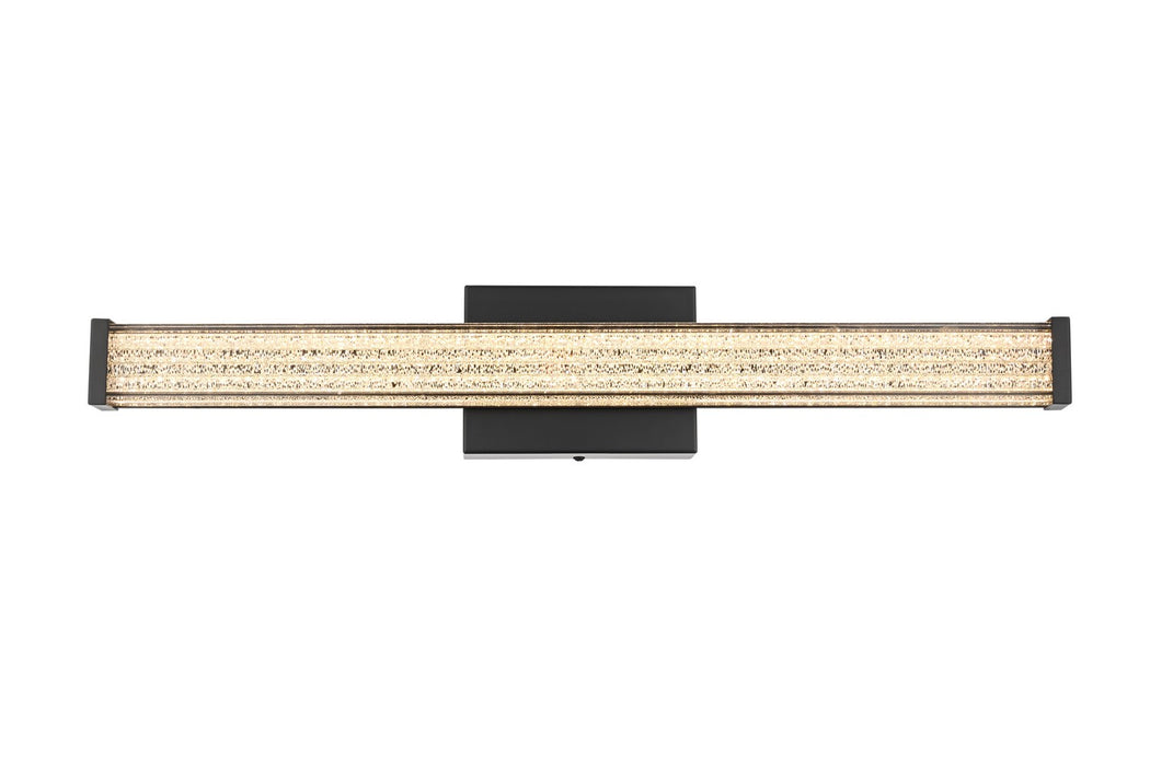 Elegant Lighting - LD303W24BK - LED Wall Sconce - Jaxx - Black