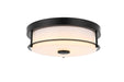 Elegant Lighting - LD304F12BK - LED Flush Mount - Kolson - Black