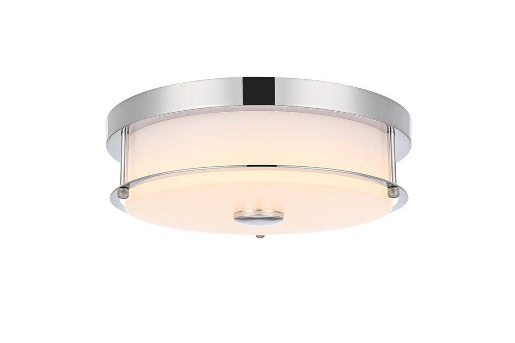 Elegant Lighting - LD304F12C - LED Flush Mount - Kolson - Chrome