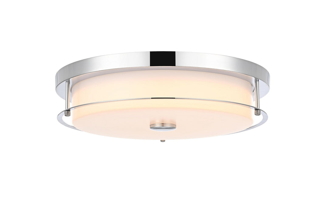 Elegant Lighting - LD304F16C - LED Flush Mount - Kolson - Chrome
