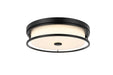 Elegant Lighting - LD305F16BK - LED Flush Mount - Kolson - Black
