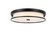 Elegant Lighting - LD305F20BK - LED Flush Mount - Kolson - Black