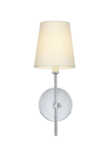 Mel One Light Wall Sconce Chrome