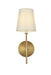 Elegant Lighting - LD6004W6SG - One Light Wall Sconce - Mel - Satin Gold