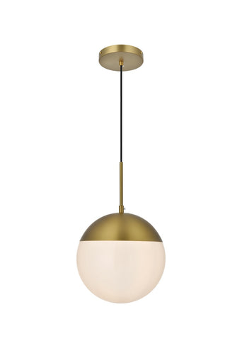 Eclipse One Light Pendant Satin Gold