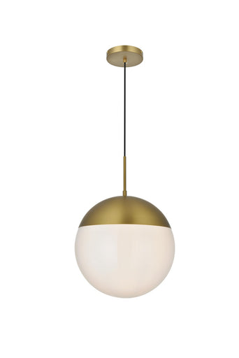 Eclipse One Light Pendant Satin Gold