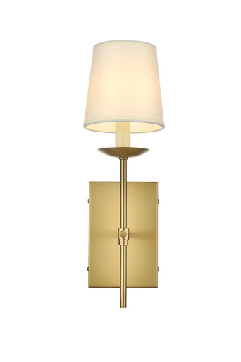Eclipse One Light Wall Sconce Satin Gold