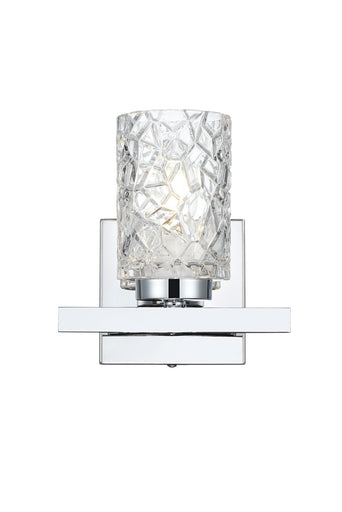 Cassie One Light Wall Sconce Chrome