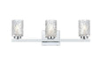 Elegant Lighting - LD7027W24C - Three Light Wall Sconce - Cassie - Chrome
