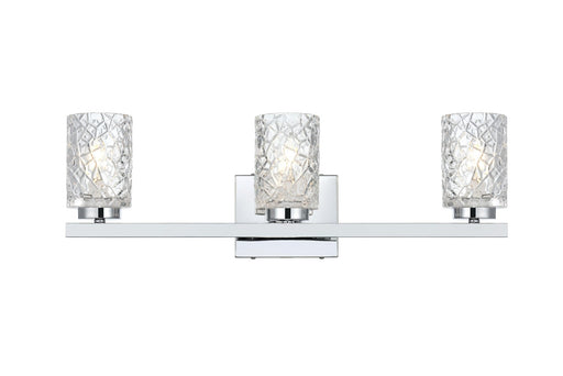 Cassie Three Light Wall Sconce Chrome