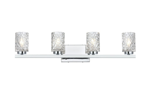 Cassie Four Light Wall Sconce Chrome