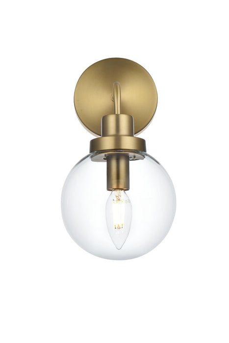 Elegant Lighting - LD7031W8SG - One Light Wall Sconce - Hanson - Satin Gold