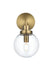 Elegant Lighting - LD7031W8SG - One Light Wall Sconce - Hanson - Satin Gold