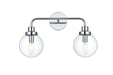 Elegant Lighting - LD7033W19C - Two Light Wall Sconce - Hanson - Chrome