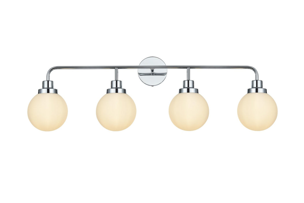 Elegant Lighting - LD7036W38C - Four Light Wall Sconce - Hanson - Chrome