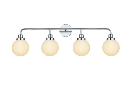 Elegant Lighting - LD7036W38C - Four Light Wall Sconce - Hanson - Chrome