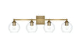Elegant Lighting - LD7308W33SG - Four Light Wall Sconce - Eero - Satin Gold