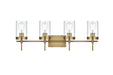 Elegant Lighting - LD7319W32SG - Four Light Wall Sconce - Taryin - Satin Gold