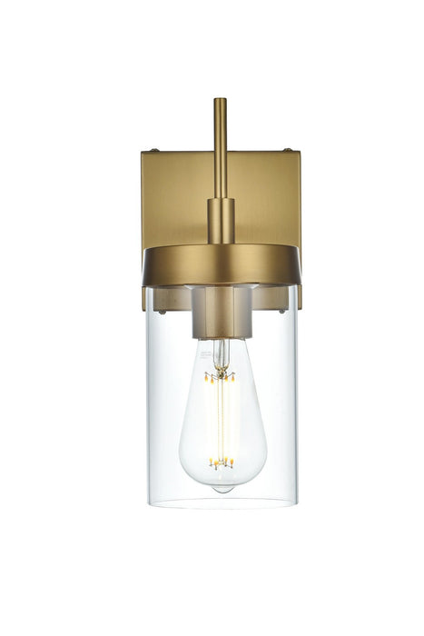 Elegant Lighting - LD7319W5SG - One Light Wall Sconce - Taryin - Satin Gold