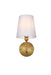 Elegant Lighting - LD7322W6SG - One Light Wall Sconce - Senna - Satin Gold
