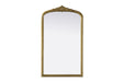 Elegant Lighting - MR7F2442AB - Mirror - Naomi - Antique Brass