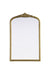Elegant Lighting - MR7F2742AB - Mirror - Naomi - Antique Brass
