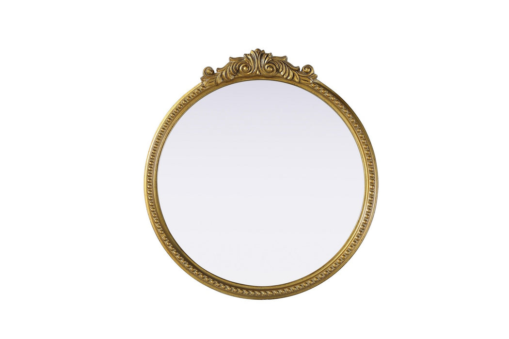 Elegant Lighting - MR7G24AB - Mirror - Naomi - Antique Brass