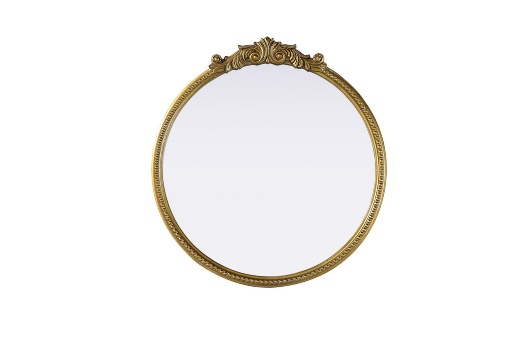 Elegant Lighting - MR7G30AB - Mirror - Naomi - Antique Brass