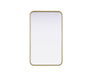 Elegant Lighting - MR8A1830BRA - Mirror - Remy - Brass
