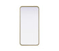 Elegant Lighting - MR8A1836BRA - Mirror - Remy - Brass