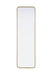 Elegant Lighting - MR8A1860BRA - Mirror - Remy - Brass