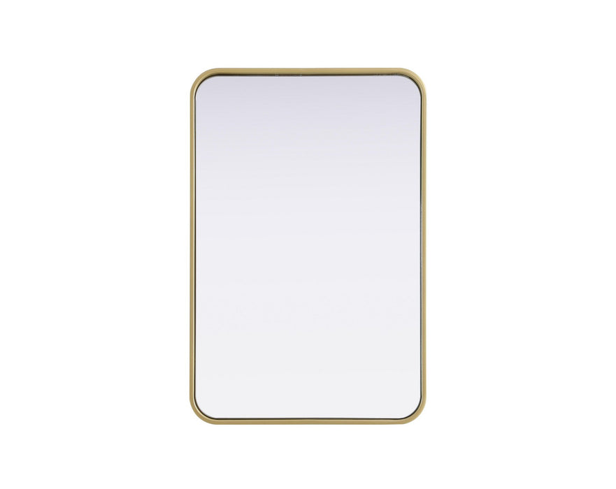 Elegant Lighting - MR8A2030BRA - Mirror - Remy - Brass