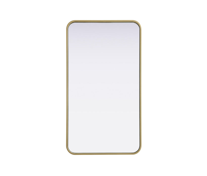 Elegant Lighting - MR8A2036BRA - Mirror - Remy - Brass