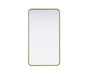Elegant Lighting - MR8A2036BRA - Mirror - Remy - Brass