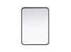 Elegant Lighting - MR8A2230BLK - Mirror - Remy - Black