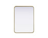 Elegant Lighting - MR8A2230BRA - Mirror - Remy - Brass
