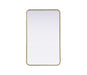 Elegant Lighting - MR8A2236BRA - Mirror - Remy - Brass