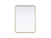 Elegant Lighting - MR8A2432BRA - Mirror - Remy - Brass