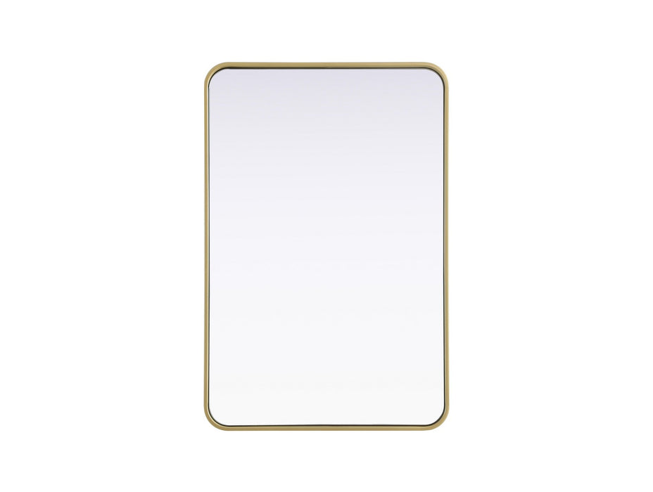 Elegant Lighting - MR8A2436BRA - Mirror - Remy - Brass