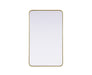 Elegant Lighting - MR8A2440BRA - Mirror - Remy - Brass