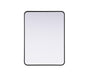 Elegant Lighting - MR8A2736BLK - Mirror - Remy - Black