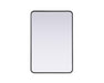 Elegant Lighting - MR8A2740BLK - Mirror - Remy - Black