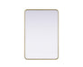 Elegant Lighting - MR8A2740BRA - Mirror - Remy - Brass