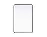 Elegant Lighting - MR8A2842BLK - Mirror - Remy - Black