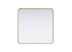 Elegant Lighting - MR8A3030BRA - Mirror - Remy - Brass