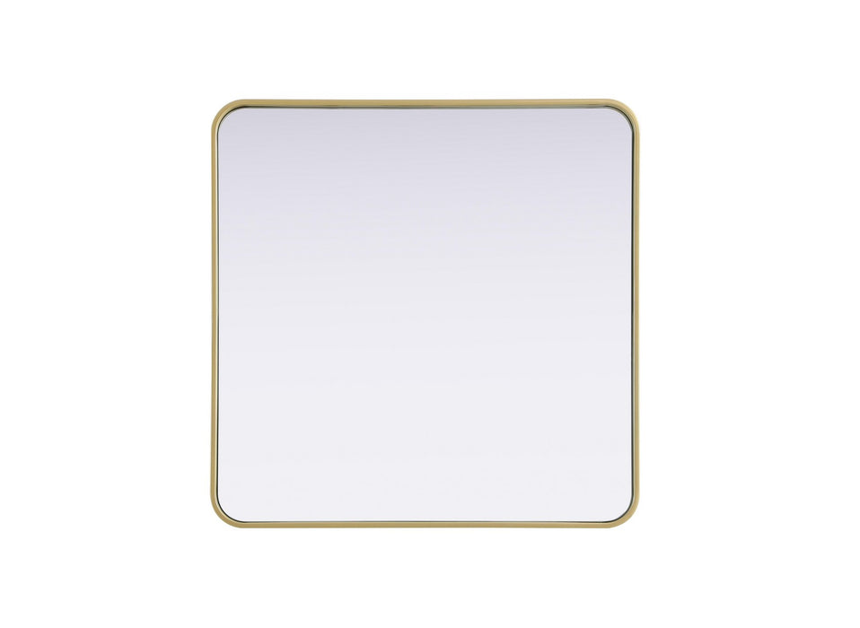 Elegant Lighting - MR8A3030BRA - Mirror - Remy - Brass