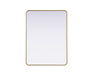 Elegant Lighting - MR8A3040BRA - Mirror - Remy - Brass